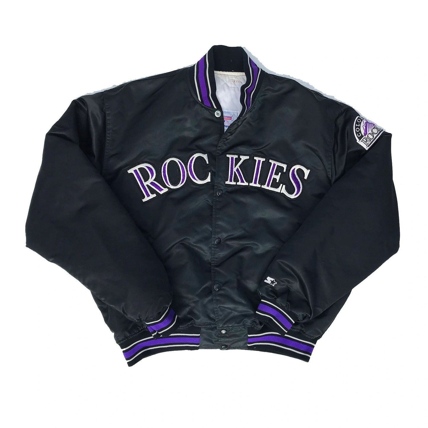 Colorado Rockies Starter Coaches Dugout Jacket Size XL