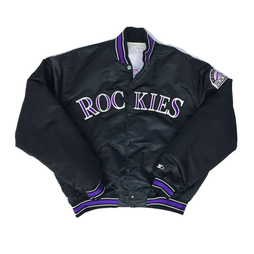 Colorado Rockies Starter Coaches Dugout Jacket Size XL