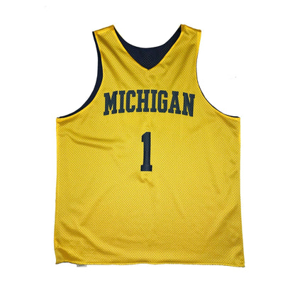 Michigan Wolverines Jamal Crawford Nike Practice Jersey