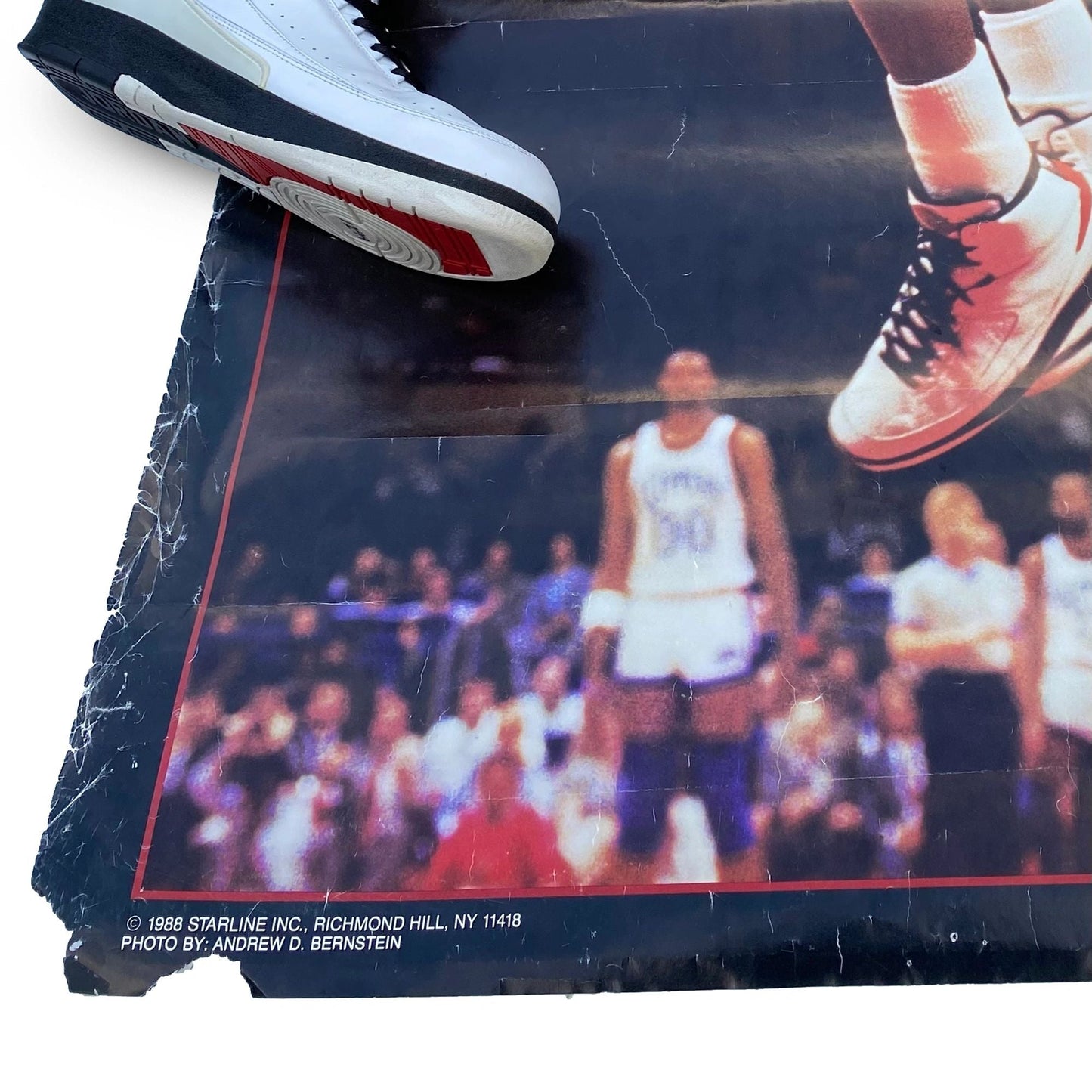 Michael Jordan Lifesize Door Poster Original Starline 1988