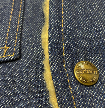 Carhartt 100 Year Anniversary Denim Vest NEW 1989