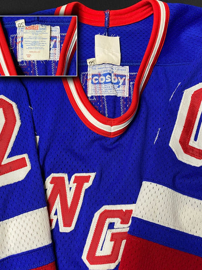 New York Rangers Luc Robitaille Authentic COSBY Game Jersey