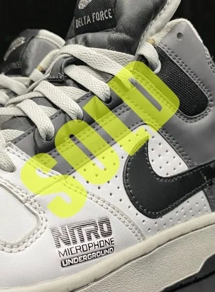 Nike Air Delta Force RARE Nitro Microphone Underground 2004 Samples