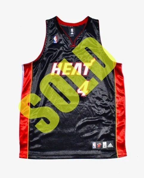 Miami Heat Authentic 2012 NBA Champion Adidas Sample Game Jersey NEW