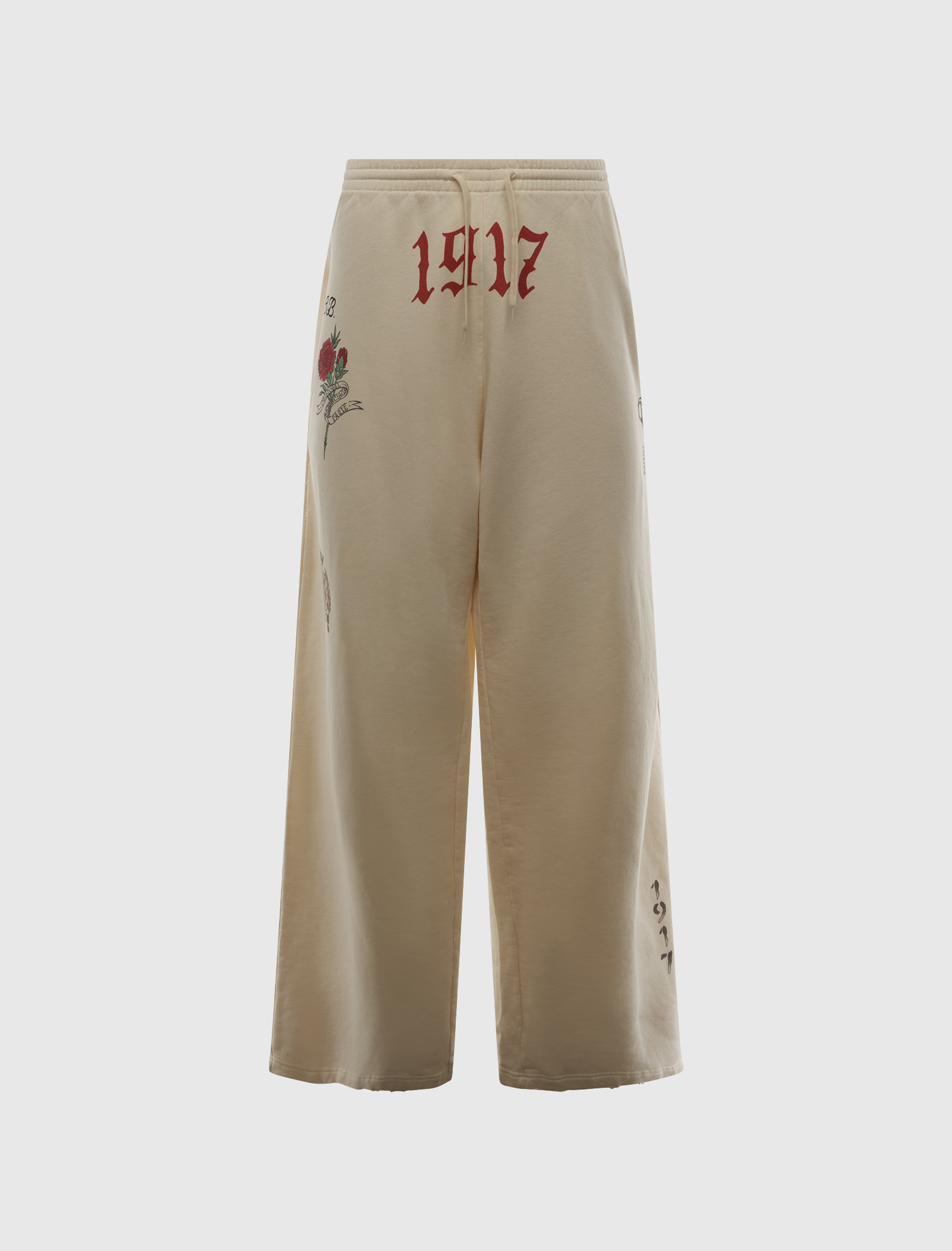 TATTOO BAGGY SWEATPANTS
