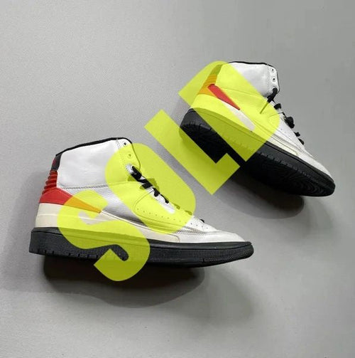 1/1 Nike Air Jordan 2 1995 Hi; Custom Sole Swapped AJ1