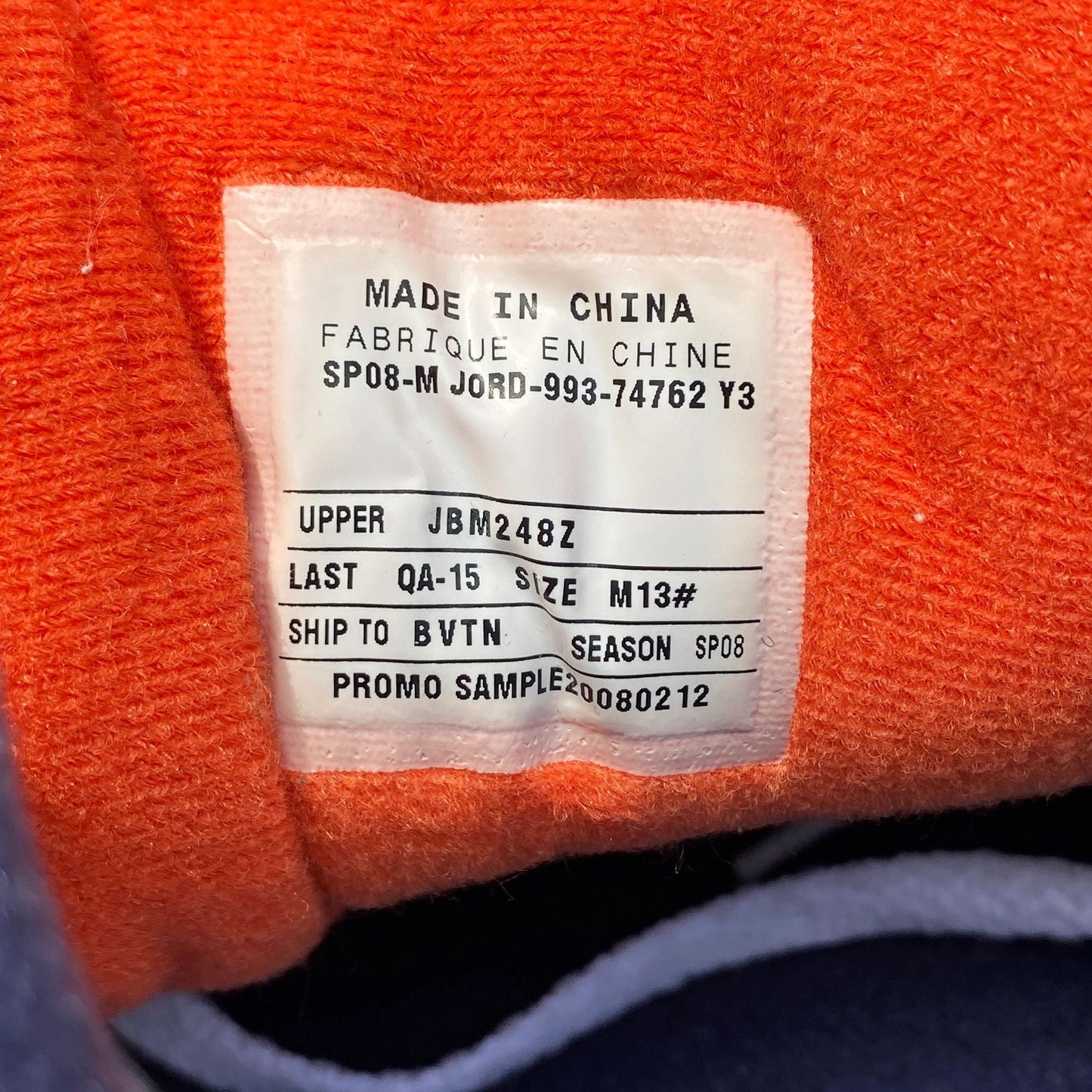Nike Air Jordan 2 Retro PE Derek Anderson "Loyal 1" Home