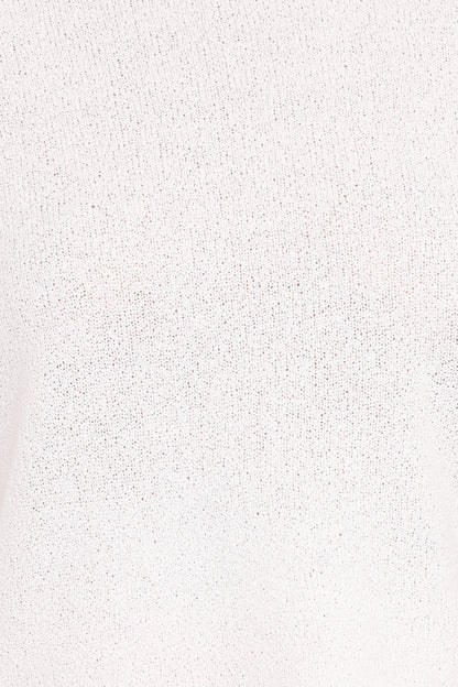 Ardena Boucle Knit Top - Cream