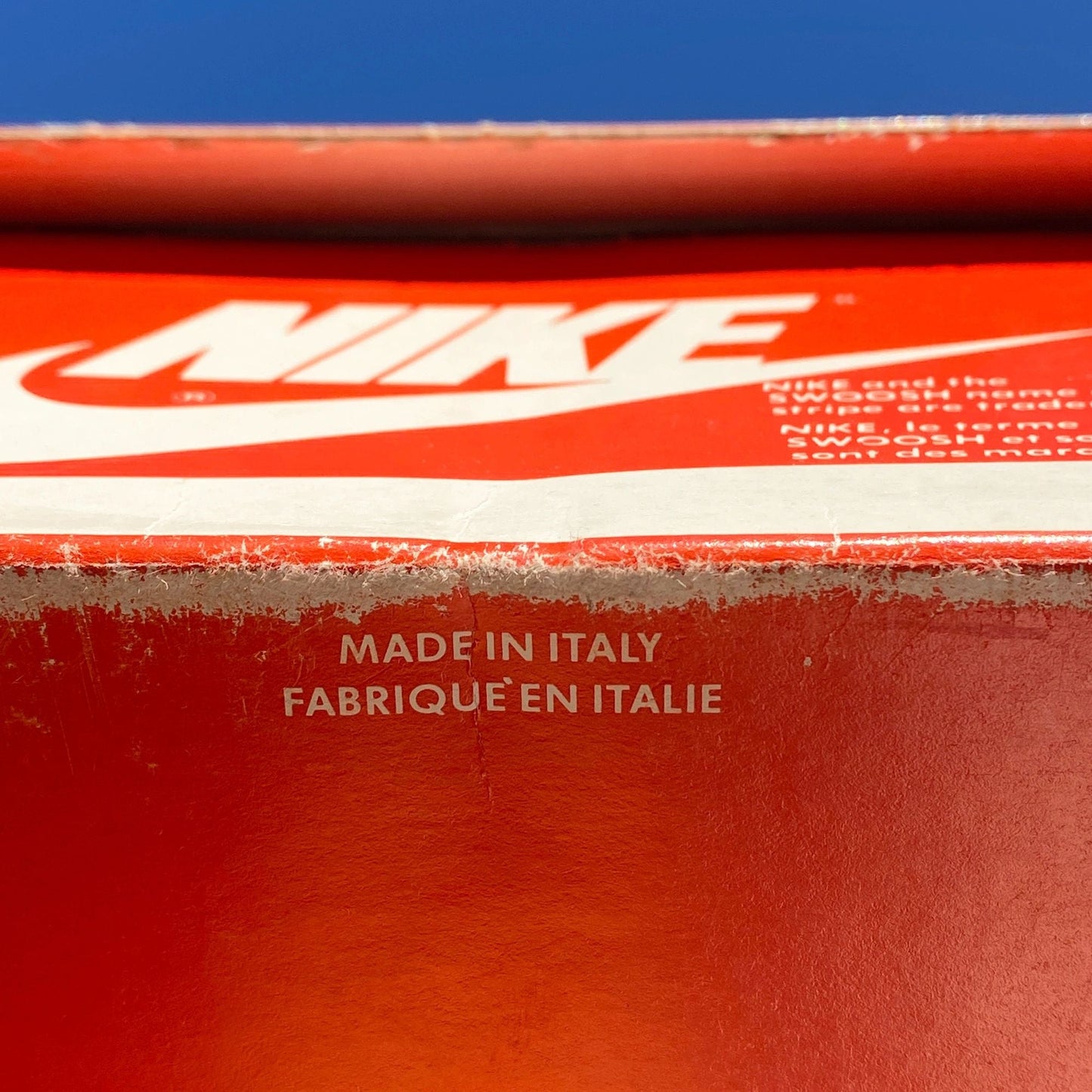 Nike Air Jordan 1 Original MJ Sample; Made in Italy