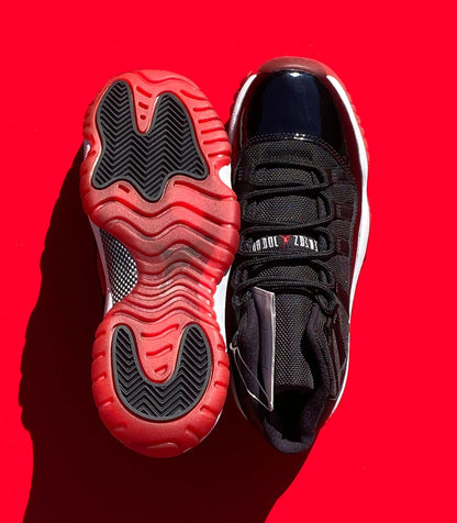 Nike Air Jordan 11 XI BRED Sample Size 3.5Y
