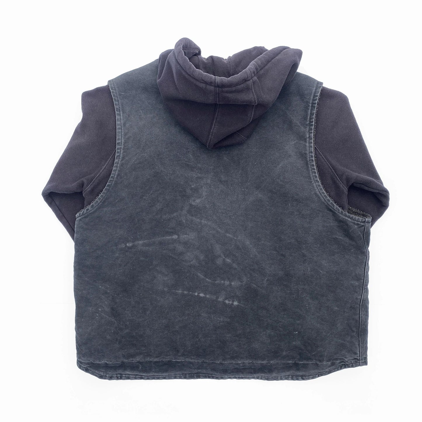Carhartt Heavy Cotton Hoody + Duck Vest Combo