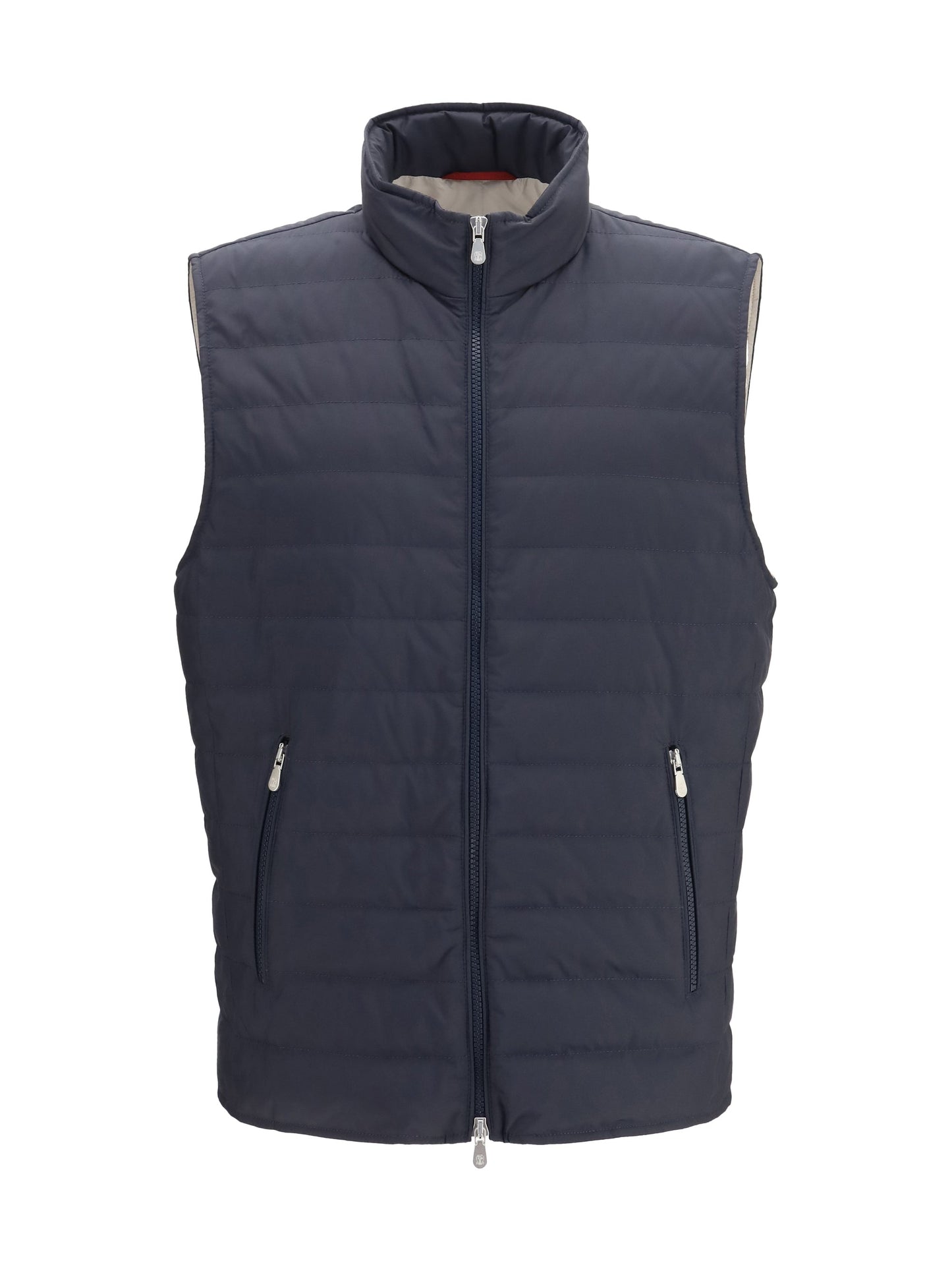 Brunello Cucinelli Padded Gilet — Navy