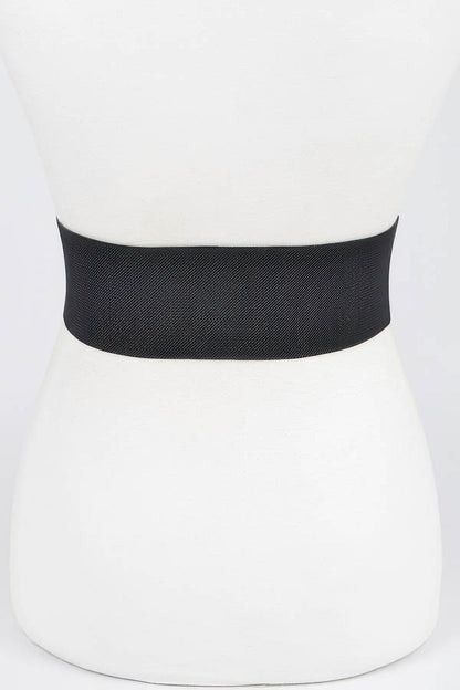 Regal Lion Medallion Elastic Waist Belt (Plus Size)