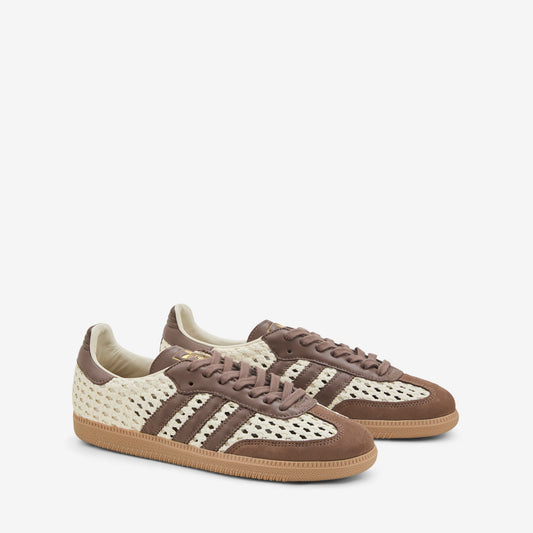 Women's Samba OG Cream White | Earth Strata | Gold Metallic
