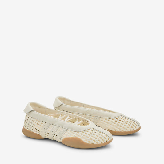 Women's Taekwondo Mei Ballet Cream White | Cream White | Gum