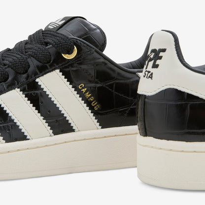 BAPE x Campus 00s Core Black | Off White | Gold Metallic