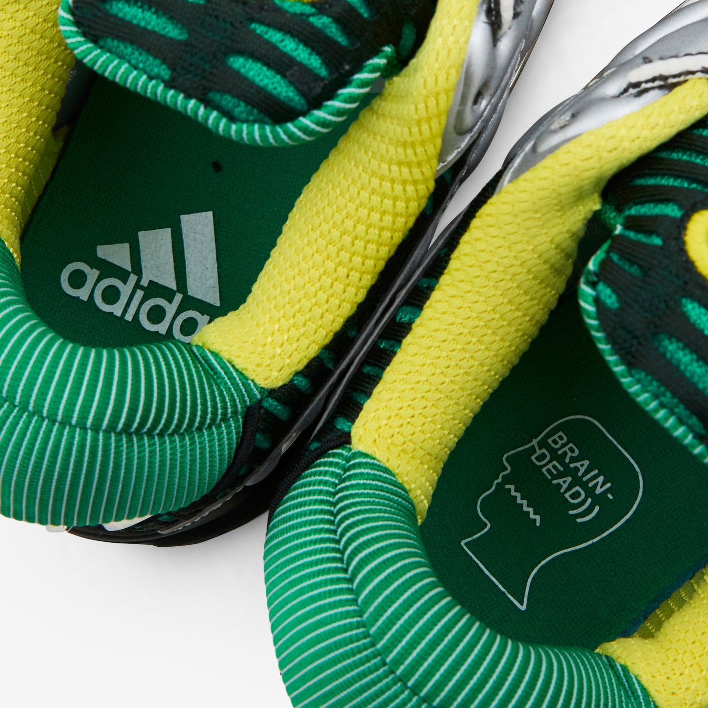 Brain Dead x Climacool 2 Core Black | Impact Yellow | Silver Metallic