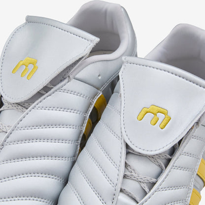 Miaou x Elite Mei Silver Metallic | Collegiate Navy | Hazy Yellow