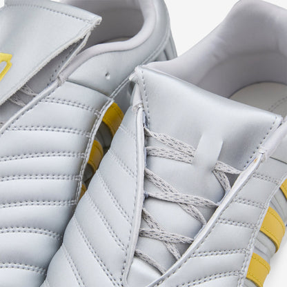Miaou x Elite Mei Silver Metallic | Collegiate Navy | Hazy Yellow