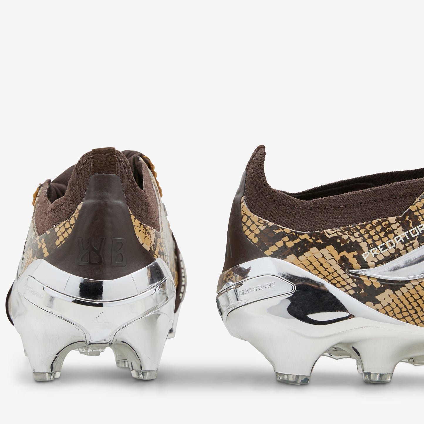 Wales Bonner x Predator Elite Fold-Over Tongue Firm Ground Football Boots Brown | Silver Metallic | Bronze Strata