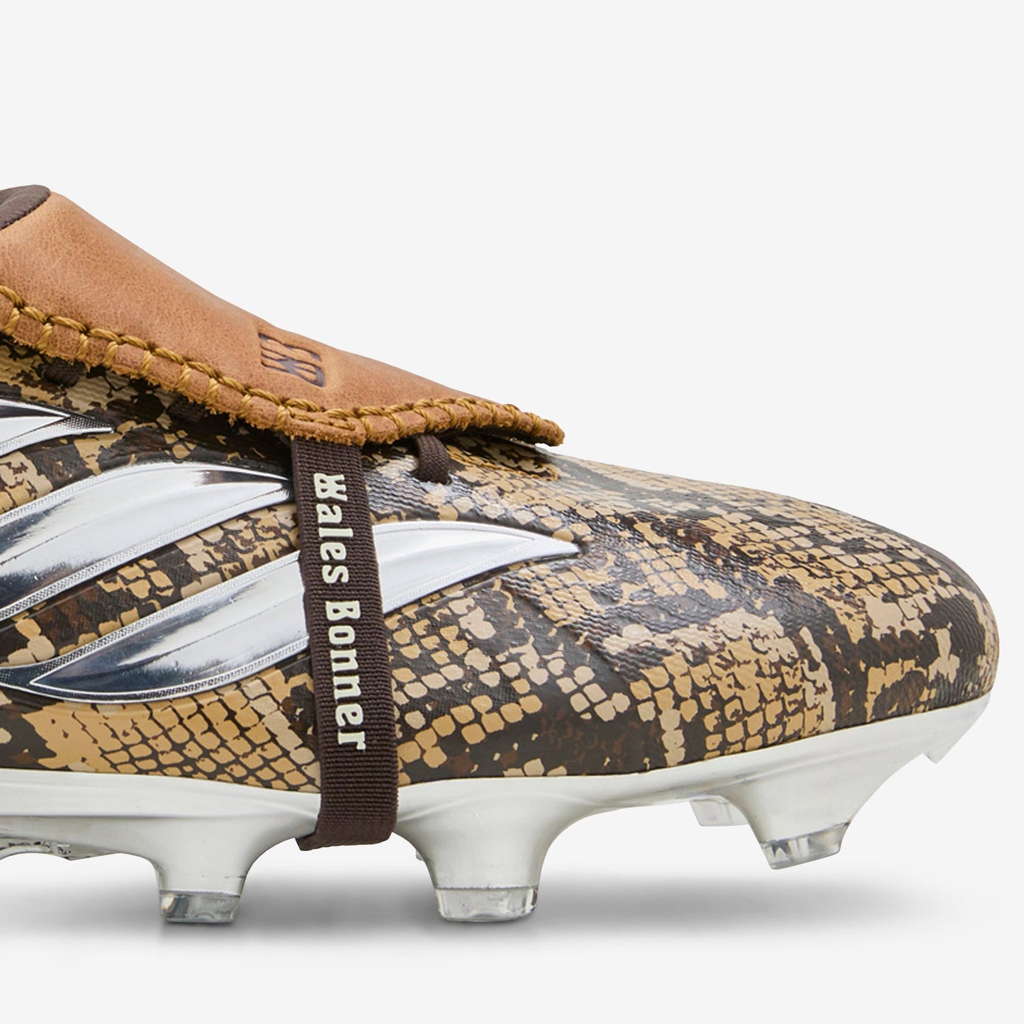 Wales Bonner x Predator Elite Fold-Over Tongue Firm Ground Football Boots Brown | Silver Metallic | Bronze Strata