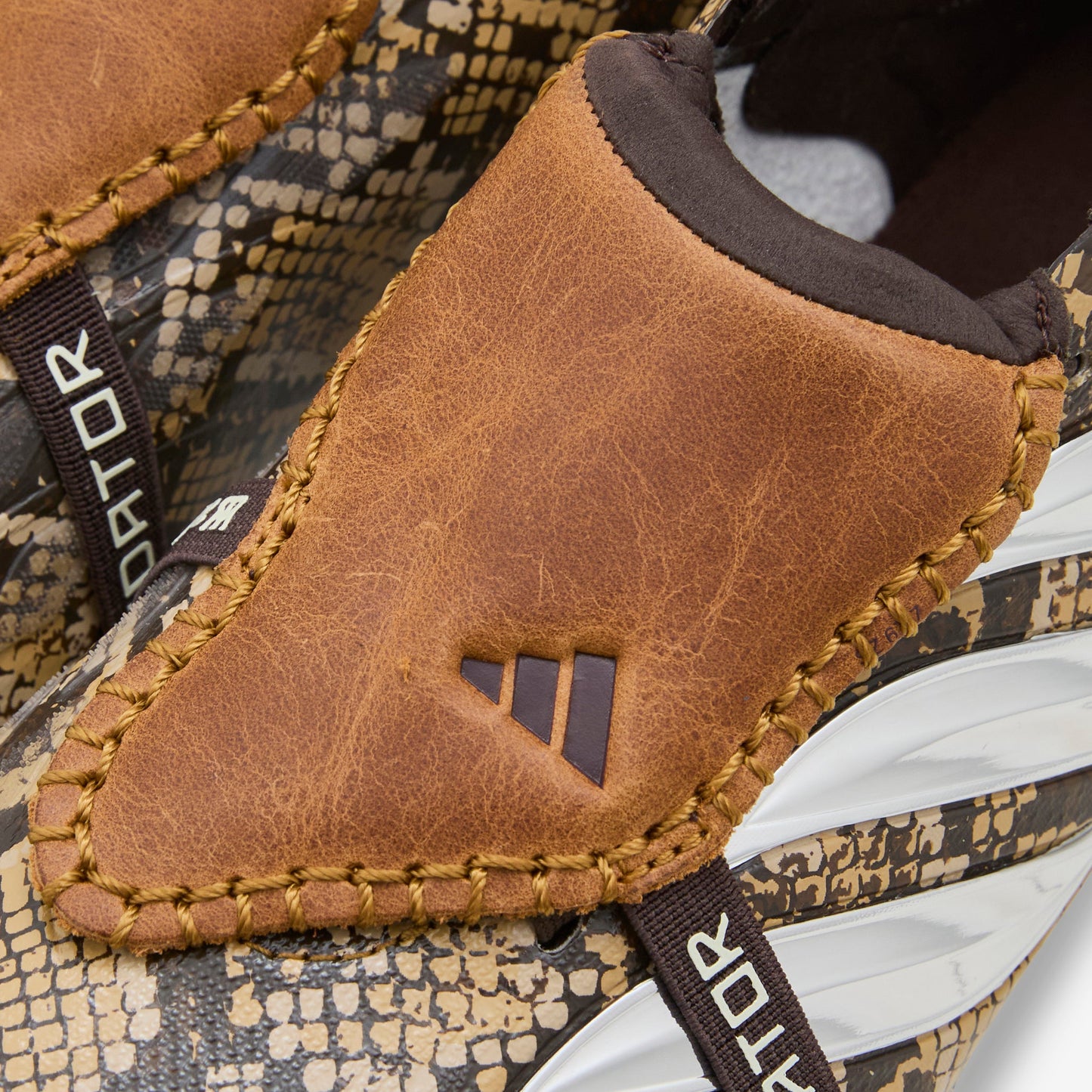 Wales Bonner x Predator Elite Fold-Over Tongue Firm Ground Football Boots Brown | Silver Metallic | Bronze Strata