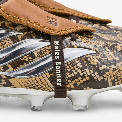 Wales Bonner x Predator Elite Fold-Over Tongue Firm Ground Football Boots Brown | Silver Metallic | Bronze Strata