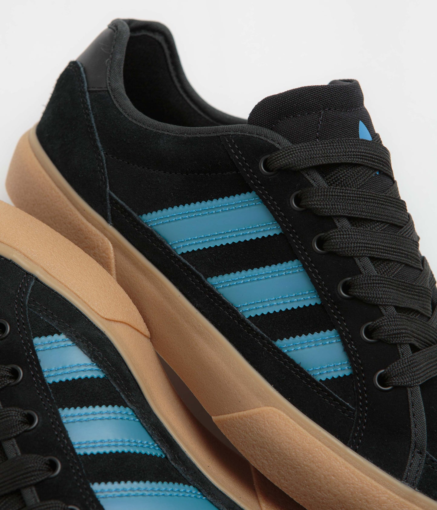 Adidas Court TNS Premiere Shoes - Core Black / Lucid Ray Blue / Gum4