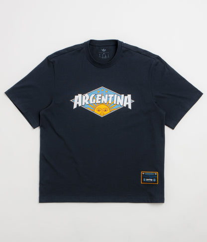 Adidas x Thrasher x AFA Argentina T-Shirt - Night Navy