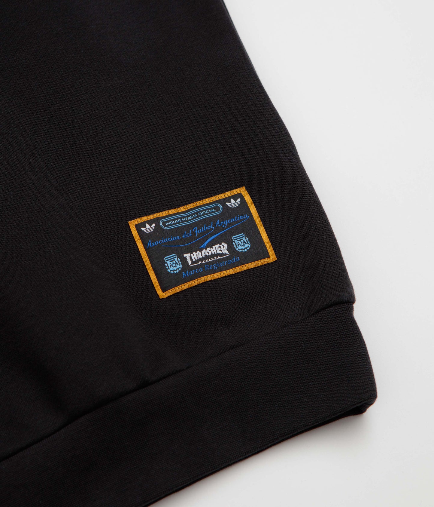 Adidas x Thrasher x AFA Gonz Crewneck Sweatshirt - Black