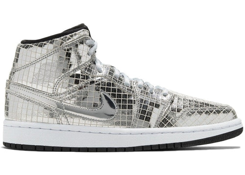 1 Mid SE Disco Metallic Silver (W)