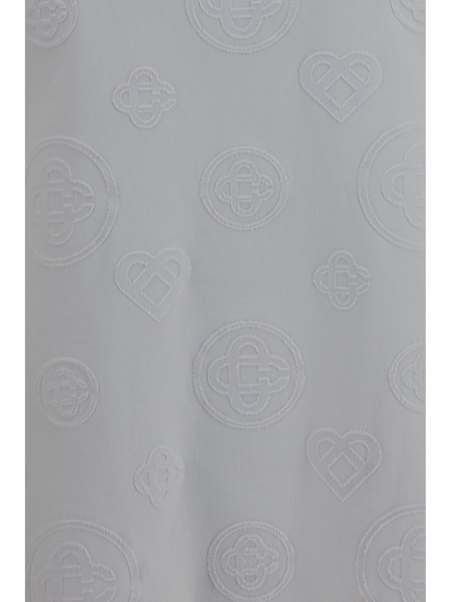 Casablanca All-Over Monogram T-Shirt — White