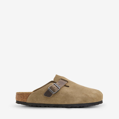 Boston Faded Khaki Oiled | Suede Leather