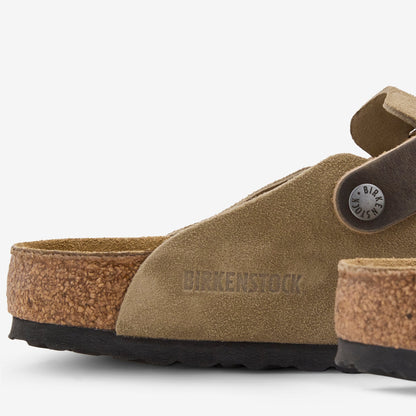 Boston Faded Khaki Oiled | Suede Leather