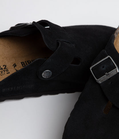 Birkenstock Boston Narrow Clogs - Black