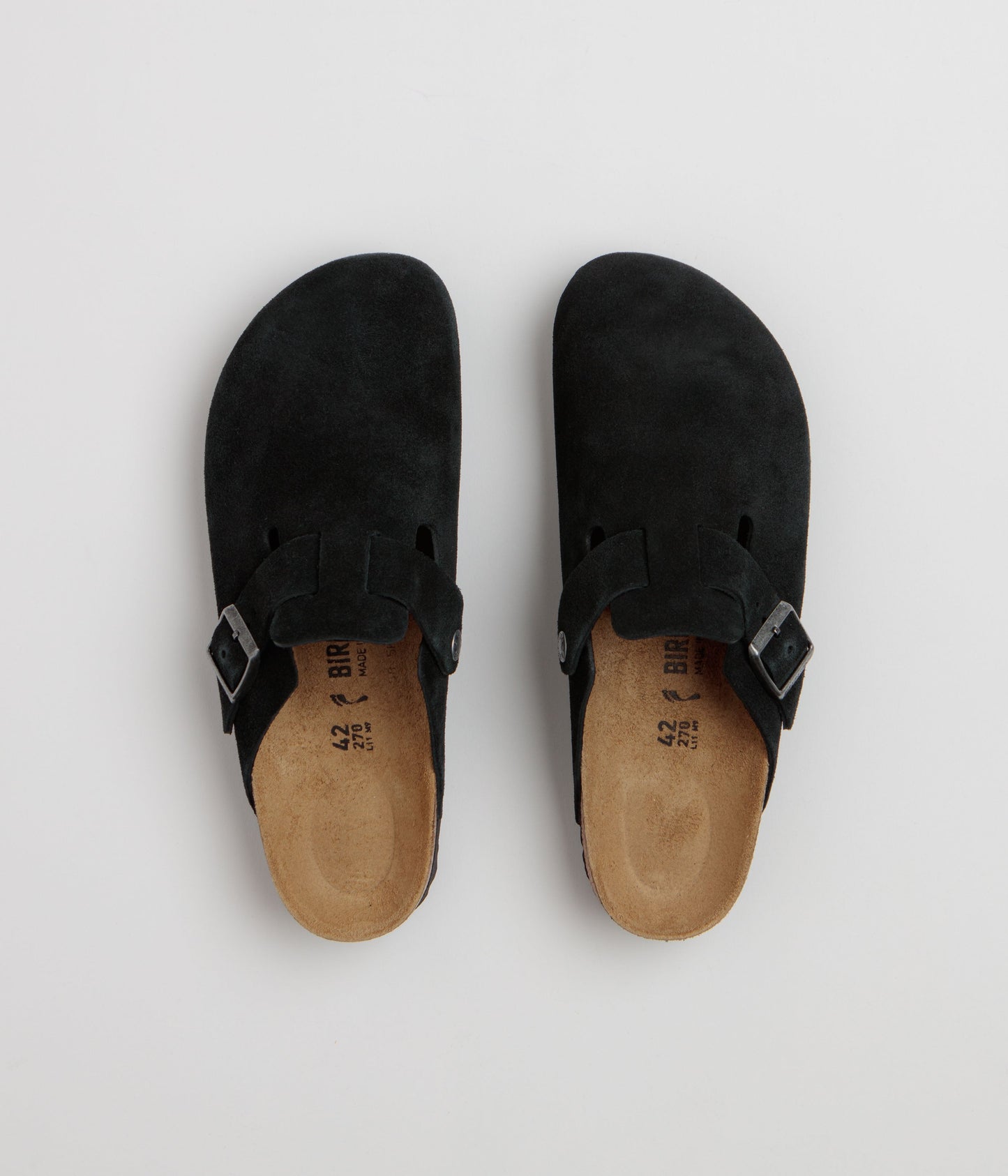 Birkenstock Boston Narrow Clogs - Black