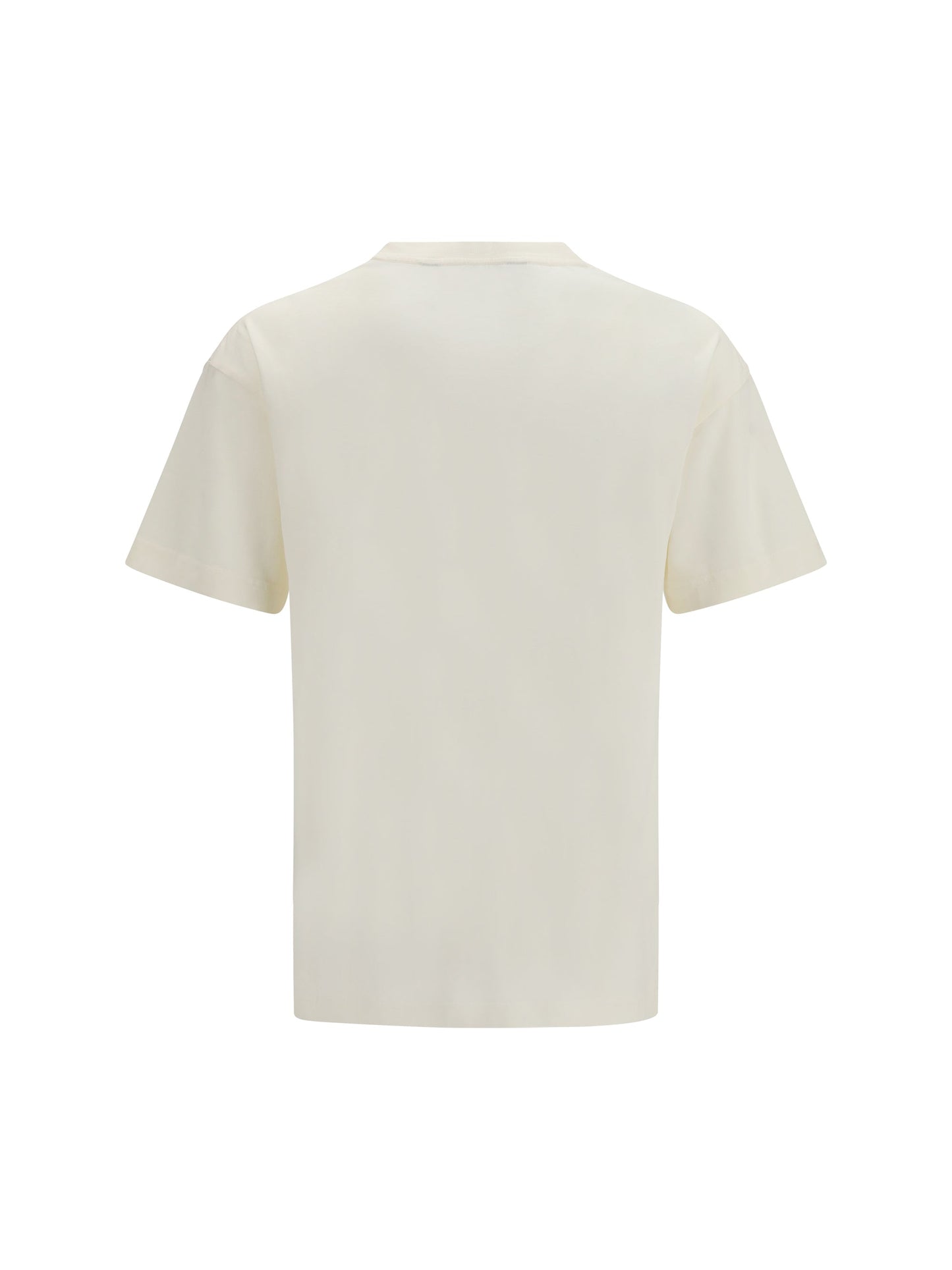 Palm Angels Logo Crewneck T-Shirt — White