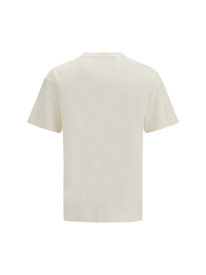 Palm Angels Logo Crewneck T-Shirt — White