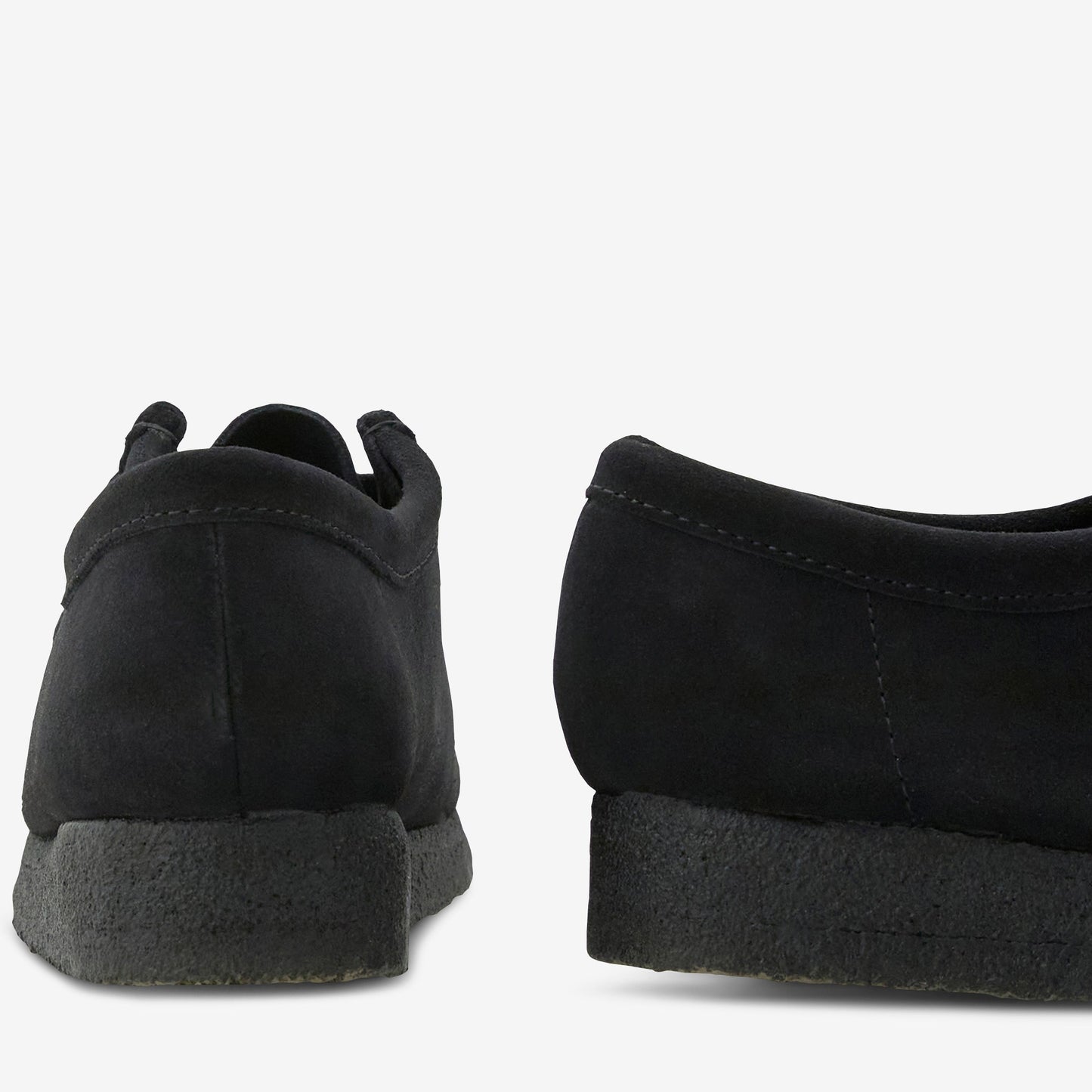 Wallabee Black Suede