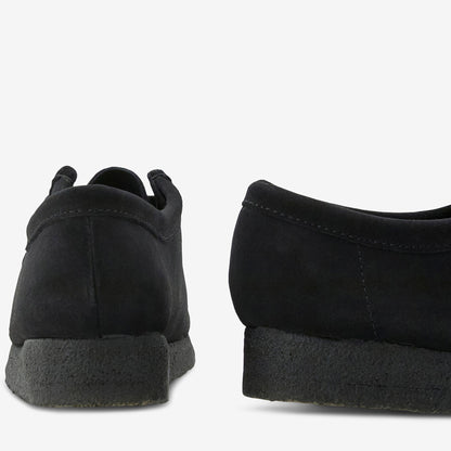 Wallabee Black Suede