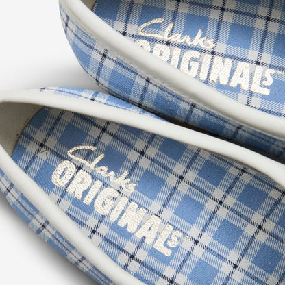 Women's Wallabee Blue Check