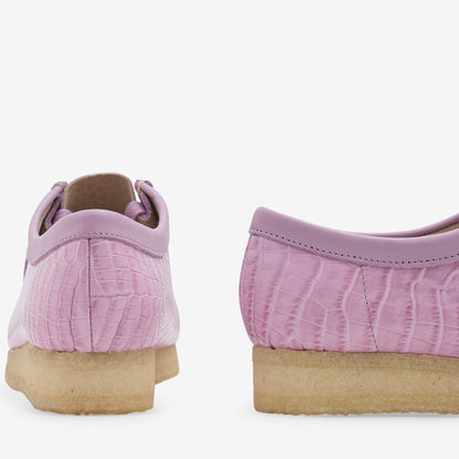 Women's Wallabee Mauve Croc