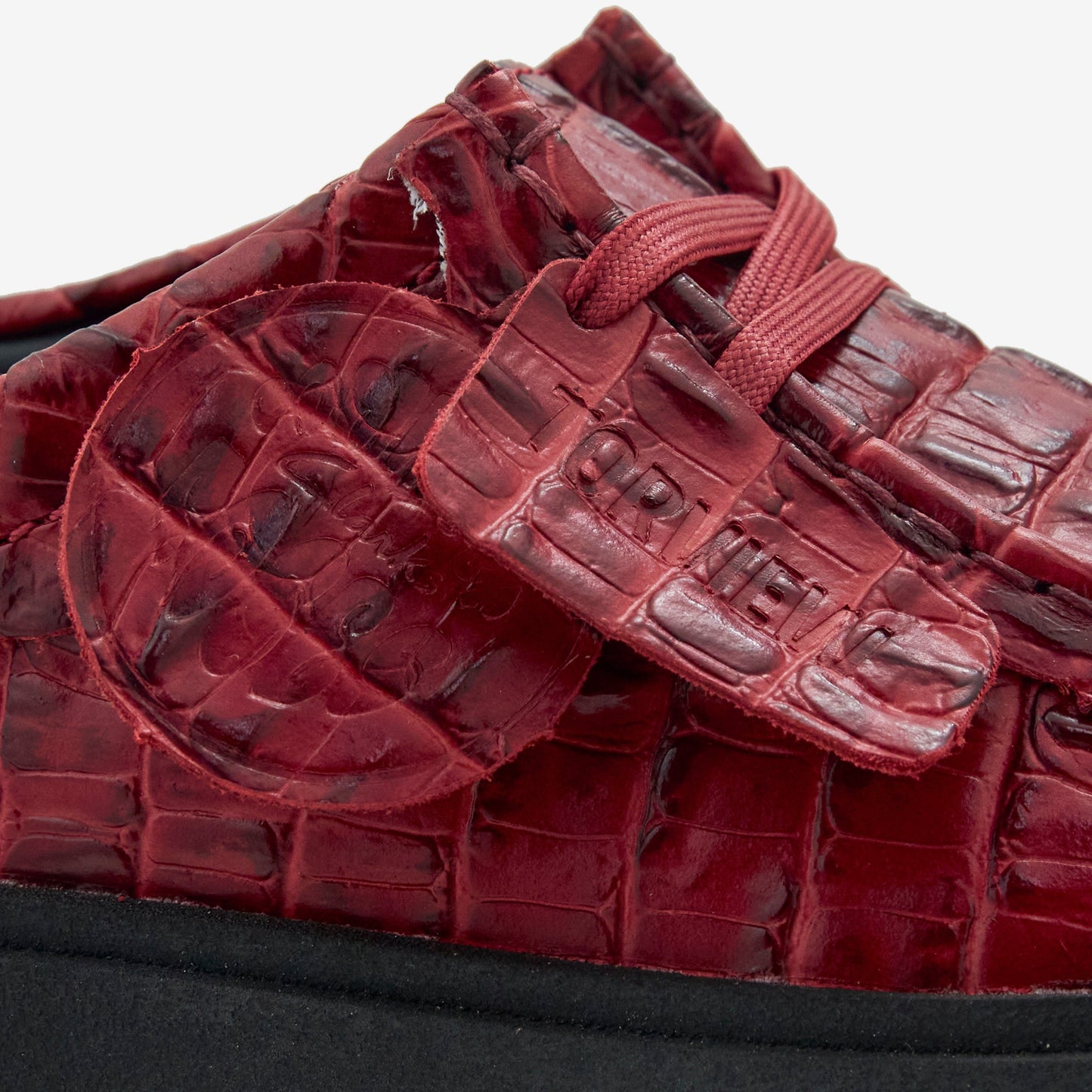 Martine Rose x Women's Torview Burgundy Leather