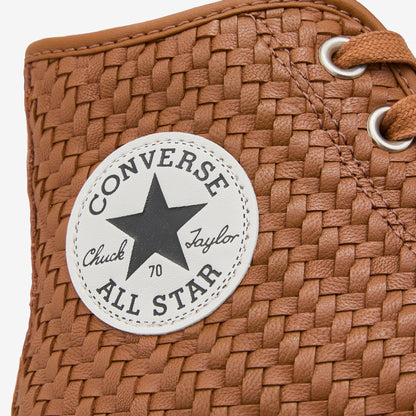Chuck '70 Hi Warm Tan | Egret | Black