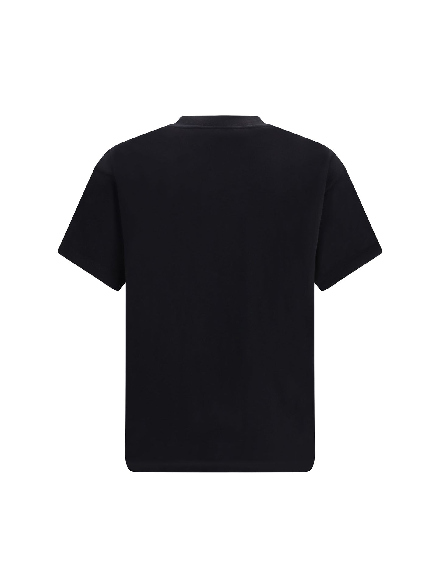 Palm Angels Logo-Embroidered Crewneck T-Shirt — Black