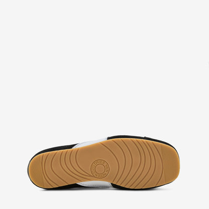 Suede Sneakers Black | White