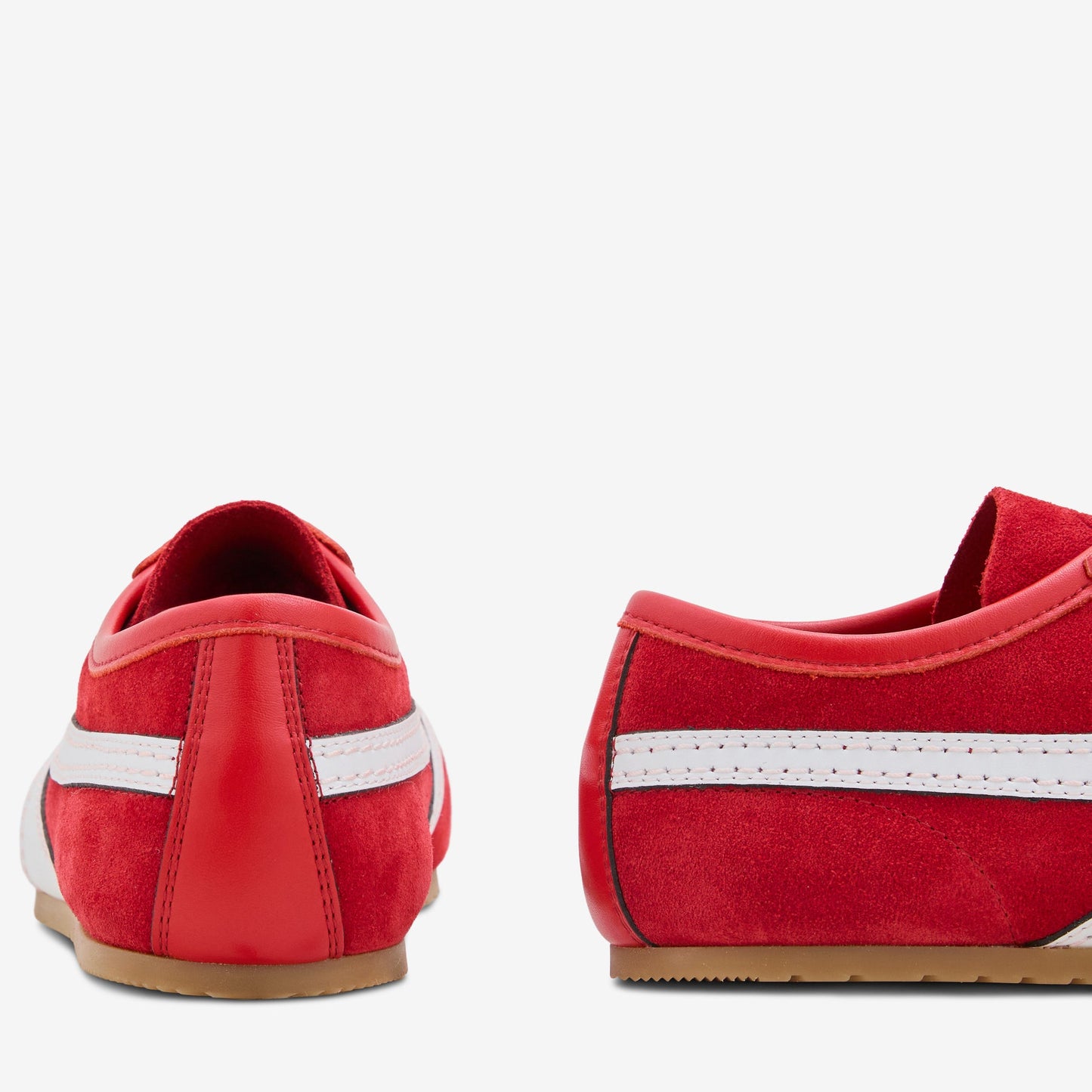Suede Sneakers Red