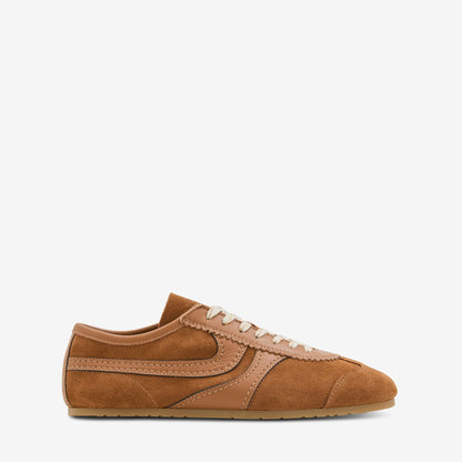 Suede Sneakers Tan