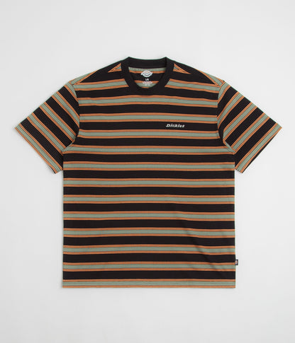 Dickies York Stripe T-Shirt - Black