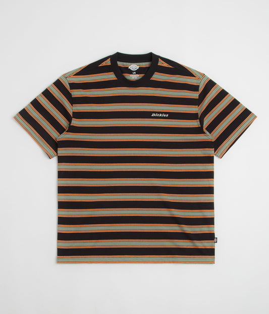 Dickies York Stripe T-Shirt - Black
